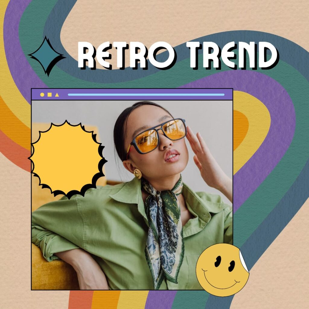 Retro fashion trends